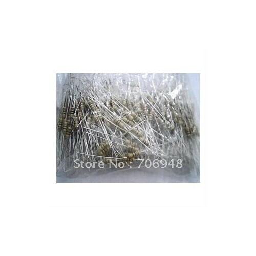 1000pcs 0.25w 1/4w 360 Ohm Carbon Film resistor Ideal for 9v LEDs