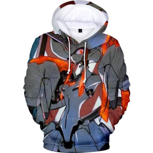Darling in the franxx 3D Hoodie Men Women Print Anime Dear Frank 3D Hoodies Sweatshirts 2019 fashion Boys/girls Autumn Tops