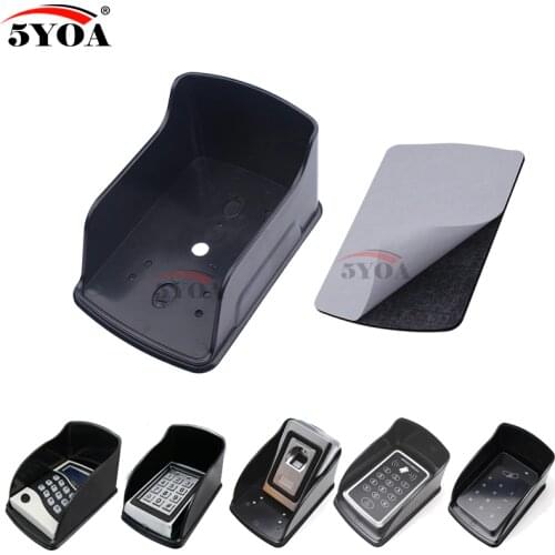 5YOA Rain Cover Black Access Controller Waterproof Cover Rainproof Shell For Rfid Fingerprint Access Control Metal Keypad