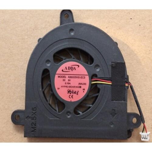 ADDA AB6005HX-EC3 NAL03 DC 5V 0.15A 3 line Notebook CPU Cooling Fan For ACER Aspire 5534 5538 5538G Series Laptop CPU cooler fan