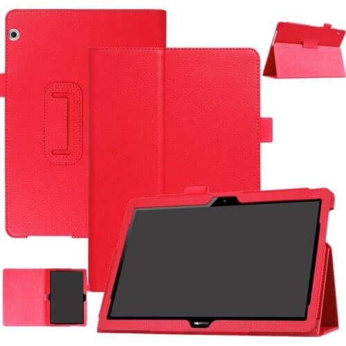 Tablet case for Huawei MediaPad T3 10 9.6inch AGS-W09 L09 smart Flip Stand pu Leather protective for Honor Play Pad 2 9.6" case