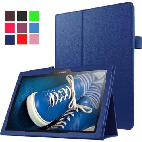 Stand PU Leather Cover for Lenovo Tab 2 A10-30F A10-70F X30F X30L Magnetic Case for TAB3 10 Plus Business TB-X103F TB3-X70F/L