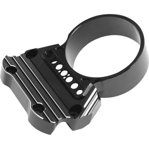 Motorcycle Black Instrument Bracket Speedometer Relocation Cover for Harley Sportster XL883 Custom Low 1200