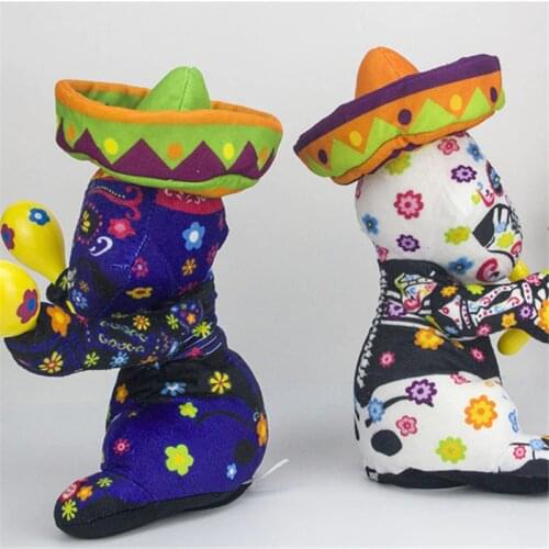 Halloween Gift For Children kids NEW Electronic plush toy For Halloween Singing and Dancing Halloween Ghost stuffed toy