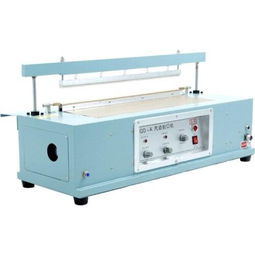 QD-A1200 Pneumatic Foot-operated Plastic Bag Sealing Machine 750W Aluminum Foil PE Shrink Bag Instant Heat Sealing Machine