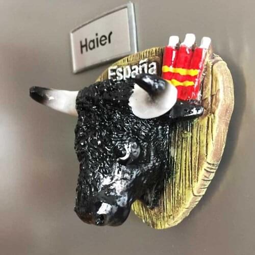 Spanish tourist souvenir stereo fridge magnet ring head creative decorations souvenir special offer