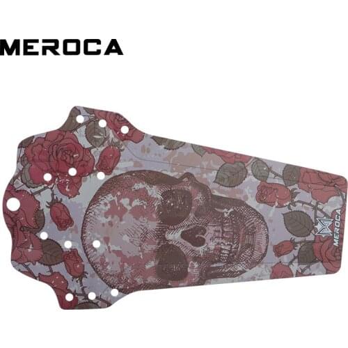 MEROCA MG-N MTB Mountain Road Bicycle Fender Iamok Bike Front Rear Mudguard Cycling Rainplate PP5 Material Accessories