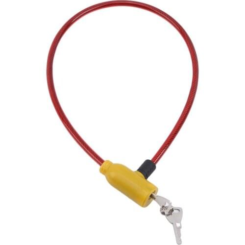 Multifunctional Bicycle Lock Exquisite Steel Cable Lock Outdoor Supplies Anti-theft Lock Mountain Bike Wire Lock