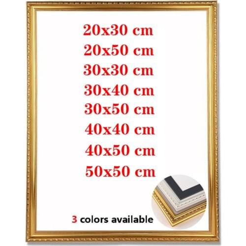 New 3 Color Diy Outter Frame For 5D Diamond Painting Oil Painting Unfinished Stretcher Mosaic Embroidery Accessories Home Decor