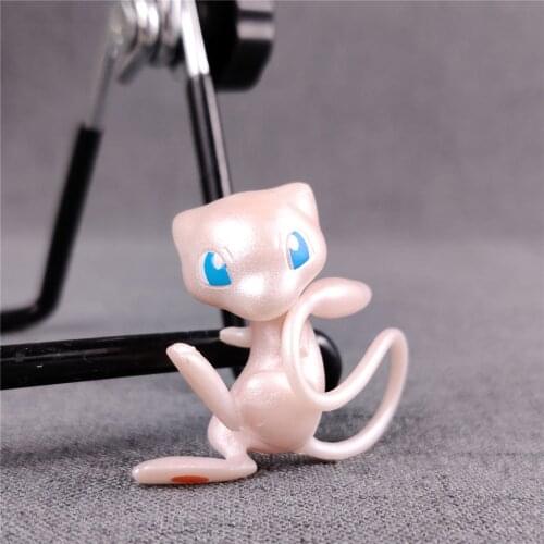 TAKARA TOMY Genuine Pokemon Action Figure Pictorial Book 151 Mew MC Elf Model Doll Collection Mew Toy Gifts