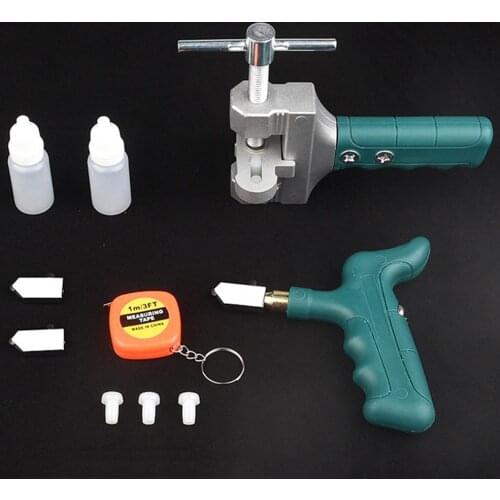 Hand-held Glass Tile Cutter Tool Kit Portable Tile Opener Tool Set Ceramic Tile Divider For Home Household
