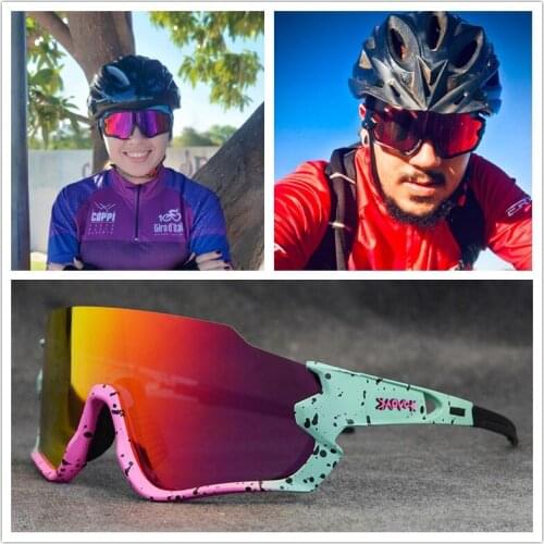 Kapvoe Occhiali Da Sole Uomo Mountain Biking Photochromic Glasses MTB Sports Goggles Men Road Bicycle Cycling Polarized Eyewear