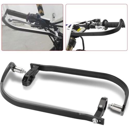 Aluminum Black Motorcycle Hand Guards Fit 26-28mm Motorcycle Motocross Dirt Pit Bike Off Road Moto Hand Guards Handle Protector