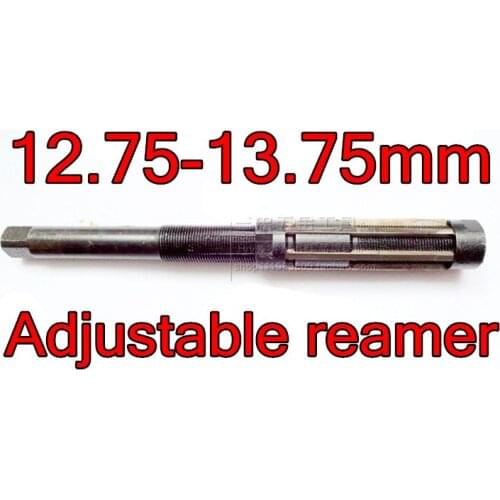 12.75-13.75mm 1pcs HSS Adjustable reamer Hand reamers drill The lathe tools Free shipping