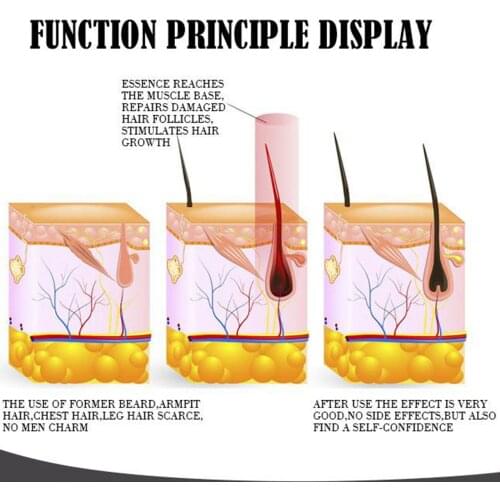 2pcs Professional Men Mustache Beard Growth Oil Eyebrow Thicken Hair Beard Oil For Men Beard Grooming Growth Treatment Care