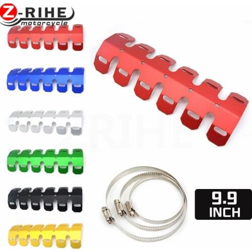 Motorcycle Accessories Off-road Exhaust Muffler Pipe Guard Protector Heat Shield For Honda Grom MSX CB 500F 1000R VTR400S