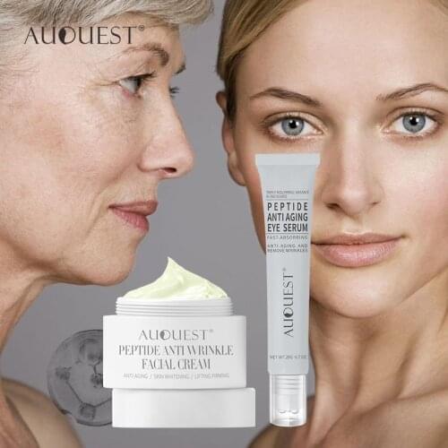 AUQUEST Face Eye Cream Set Anti Wrinkle Aging Cream Anti Dark Circle Eye Bags Skin Care Sets Beauty Cosmetic