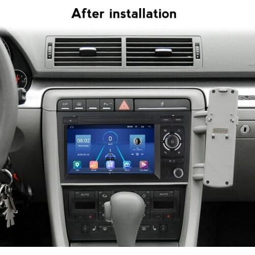 Android 10.0 Car Multimedia Player 7Inch For Audi A4 2002-2007 S4 RS4 B6 B8 B7 Radio Stereo Navigation GPS Wifi DSP SWC CANBUS