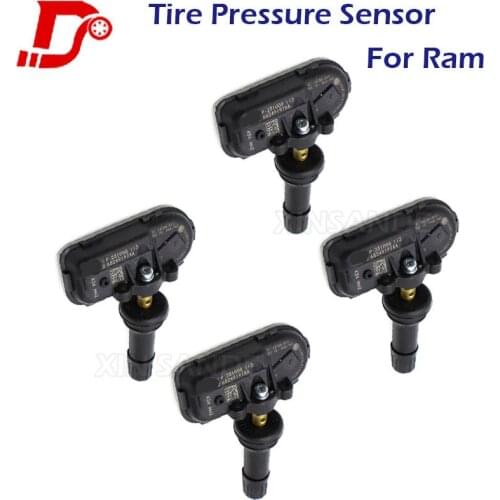 Car Parts High Quality 4PCS TPMS 433MHz Tire Pressure Sensor 68157568AA For Ram 1500 3500 Cherokee 68239720AA