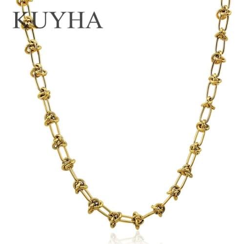 Free shipping high-quality luxury gold necklace and bracelet set for women girl gift