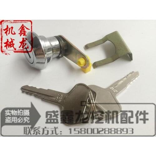 Excavator parts, Komatsu PC100/120/200/240/360-7, cab door lock, core door lock core