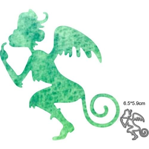 Metal Cutting Dies Cut Mold Christmas Elves Monkey Decoration Scrapbook Paper Craft Knife Mould Blade Punch Stencils