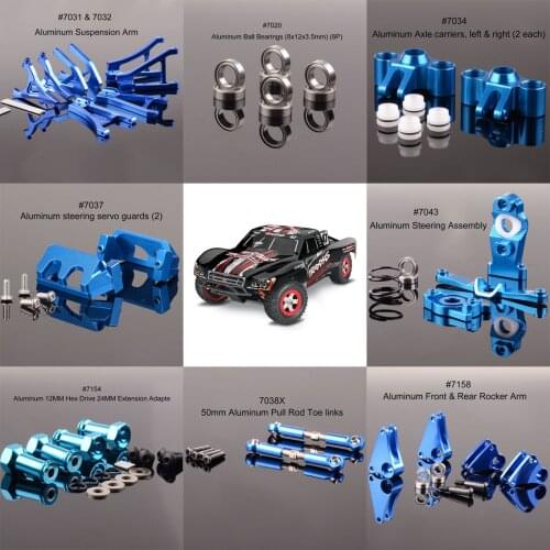 NEW ENRON Axle carriers Rocker Arm Bearings Alloy 1747 7020 7034 7037 7043 7154 7158 For RC Traxxas X-Maxx 1/16 E-Revo 70054-1