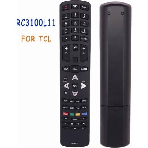 New Original/Genuine RC3100L11 Remote Control For RCA For TCL TV LED LCD 3D TV With Smartapp TV Remoto Controle Fernbedienung