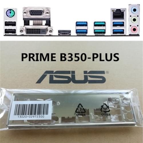 Original IO I/O Shield BackPlate Blende Bracket For Asus PRIME B350-PLUS