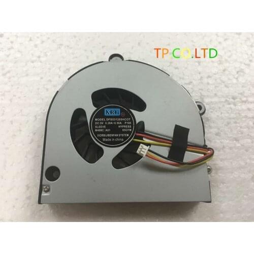 Genuine New Free Shipping For Toshiba P750 P750D P755 P755D series laptop 3pin cpu cooling fan