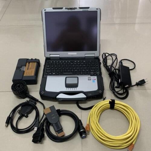 Best Professional for bmw scanner tool for BMW ICOM A2 B C with software 2020.12 Super SSD notebook cf30 laptop 4g win7