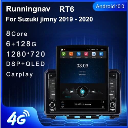 Runningnav For Suzuki jimny 2019-2020 Tesla Type Android Car Radio Multimedia Video Player Navigation GPS