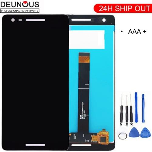 100% Tested 5.5'' LCD Display Touch Screen Digitizer Assembly Touch Screen Assembly For Nokia 2.1 TA-1080 TA-1084 A-1086 TA-1092
