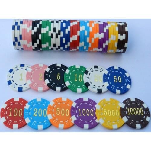 11.5G PS DICE POKER CHIP WITH LOGO