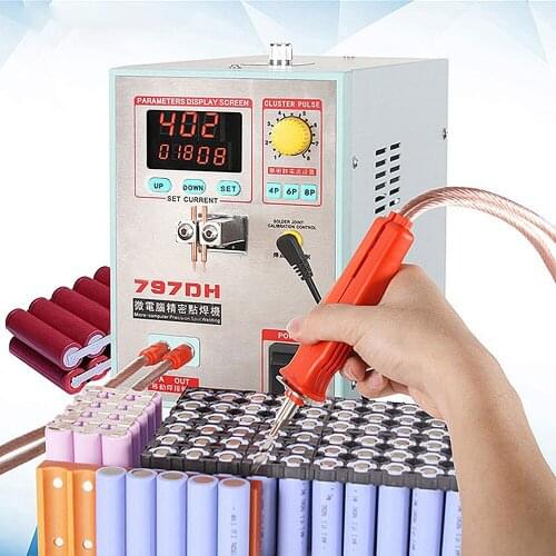 18650 battery spot welding machine 3.8KW High Power spot welder thickness up to 0.35mm precision Pulse spot welder