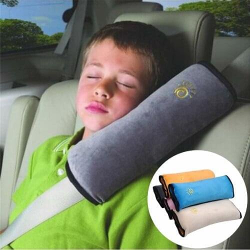 2Pcs/Lot Hot Sale Kids Car Pillows Auto Safety Seat Belt Vehicle Shoulder Cushion Pad Children Kids Protection Support Pillows
