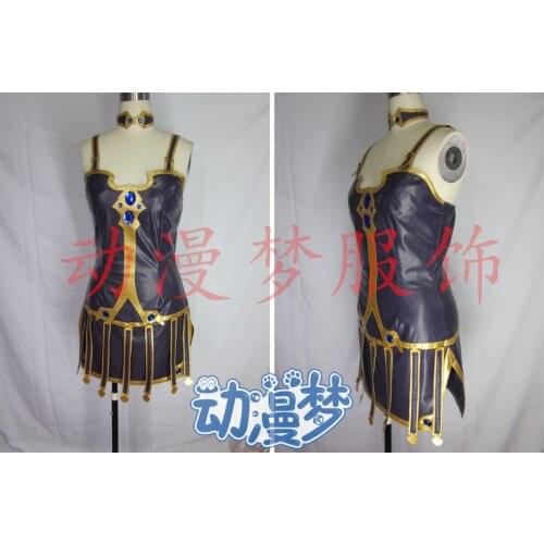 2016 The Battle Mistress Snowstorm Sivir Cosplay Costume Anime Custom Made Uniform