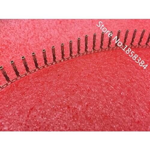 500Pcs/lot 1Pin Dupont Jumper Wire Cable female Pin Connectors plug wick crimps 2.54mm