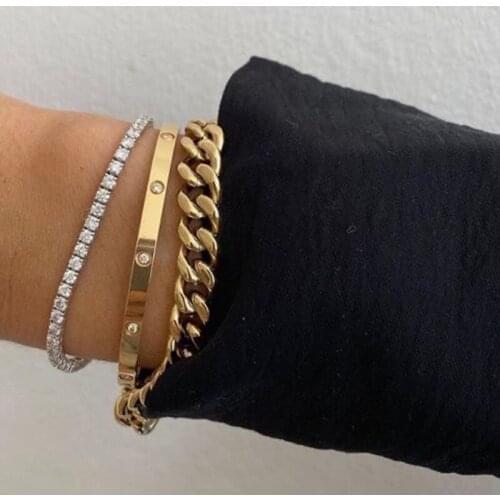 ALYXUY Metal Bracelets