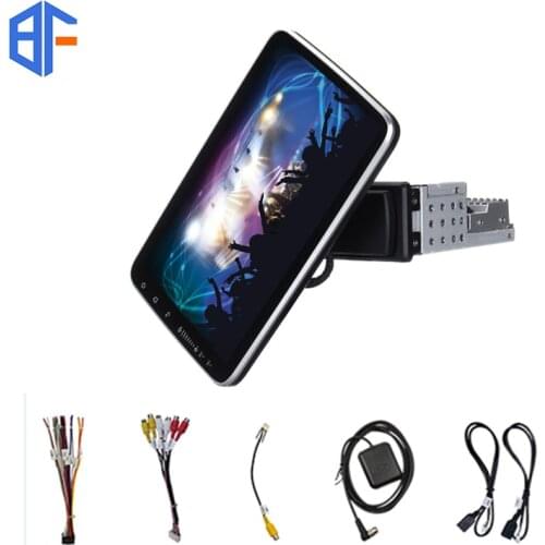 BF Android 9.0 Car Radio 360 Degree Car Multimedia Player GPS 10 inch Auto Electronics Removeable Panel Car Video