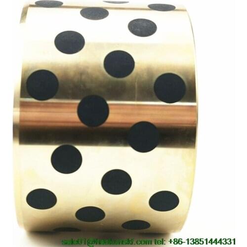 JDB8040/8050/8060/8070/8080/80100/80120 , MPBZ80-40/50/60/70/80/100/120 Graphite Copper Bearing Bushings