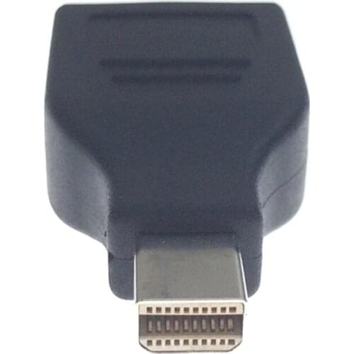Y4UE DisplayPort to DisplayPort Cable Adpter High Speed Mini DP to Big DP Head for Laptop PC TV Gaming Monitor