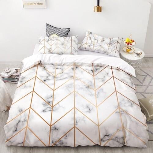 3D Printing Custom Bedding Set,Duvet Cover Set Double Queen Cal King,Wedding Bedclothes Black Marble Drop Shipping