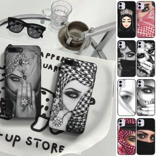 Muslim Islamic Girl Eyes Phone Case Fundas Shell Cover For Samsung S10 S20 Fe Lite S21 S30 ULTRA Plus 5G