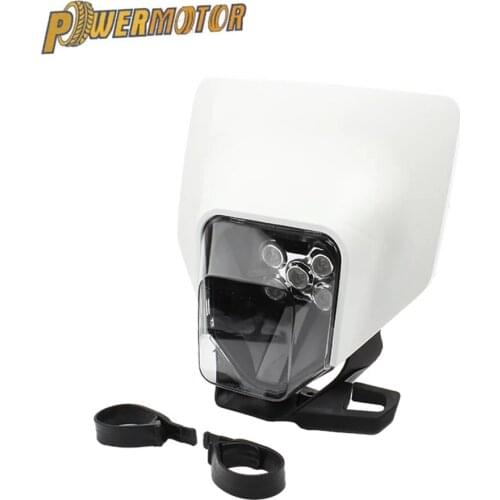 New Motorcycle LED Headlight Headlamp Head Lamp Light For Husqvarna FC FE FX TC TE TX 125 250 300 350 450 501 FE250 FC250 TE300