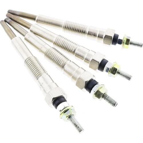 4x Glow Plug 19850-67030 19850-67020 for Toyota 1KZ-TE HILUX HIACE PRADO 3.0 LTR 96-12