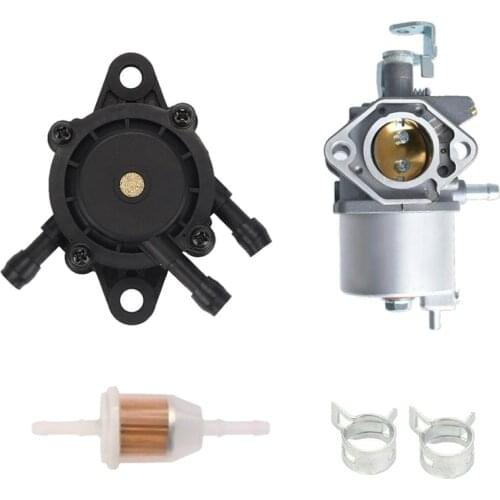 Carburetor Carb with Fuel Pump for 1992-1997 Club Car DS Precedent Golf Cart FE290 Kawasaki Engine 1016478 1016438