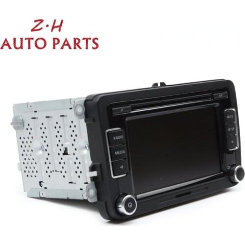 NEW 5ND 035 190 A RCD510 Car Radio CD Player With USB+AUX SD Card AM/FM For VW Golf MK6 Jetta Passat B6 3C Tiguan Polo Touran