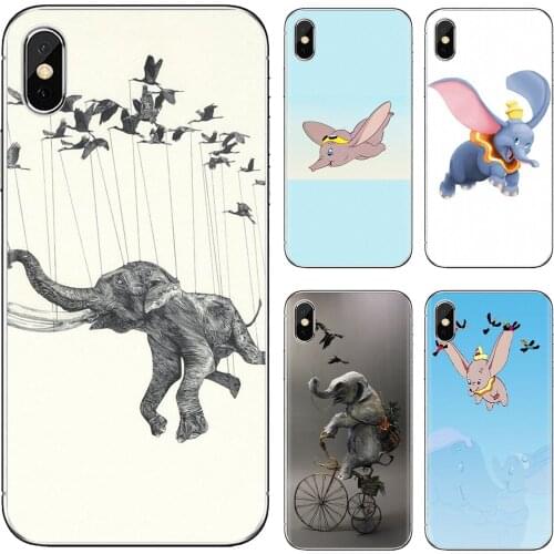 Soft TPU Covers Flying Hearts Elephants For HTC U11 U12 One X9 M7 M8 A9 M9 M10 Plus Desire 630 530 626 628 816 820 830
