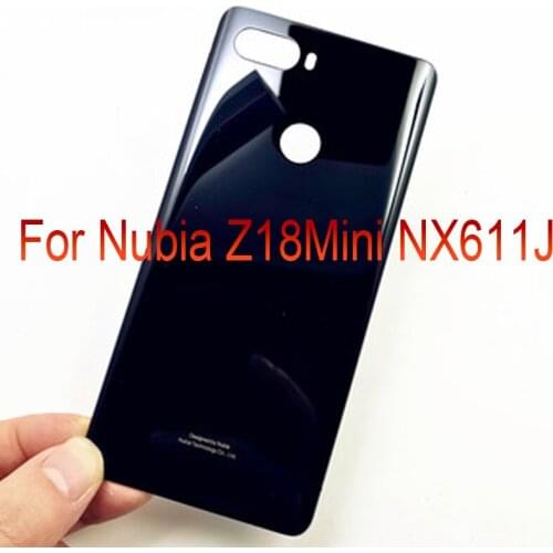 100% New Battery Back Rear Cover Door Housing For ZTE Nubia Z18Mini NX611J Battery Back Cover Z18mini Parts Replacement Cases